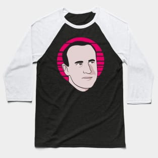 Boris Vian - Emmanuel Macron Lookalike Baseball T-Shirt